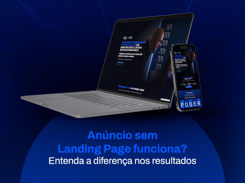 Landing Page para Campanhas de Tráfego Pago - Artigo Digimeta